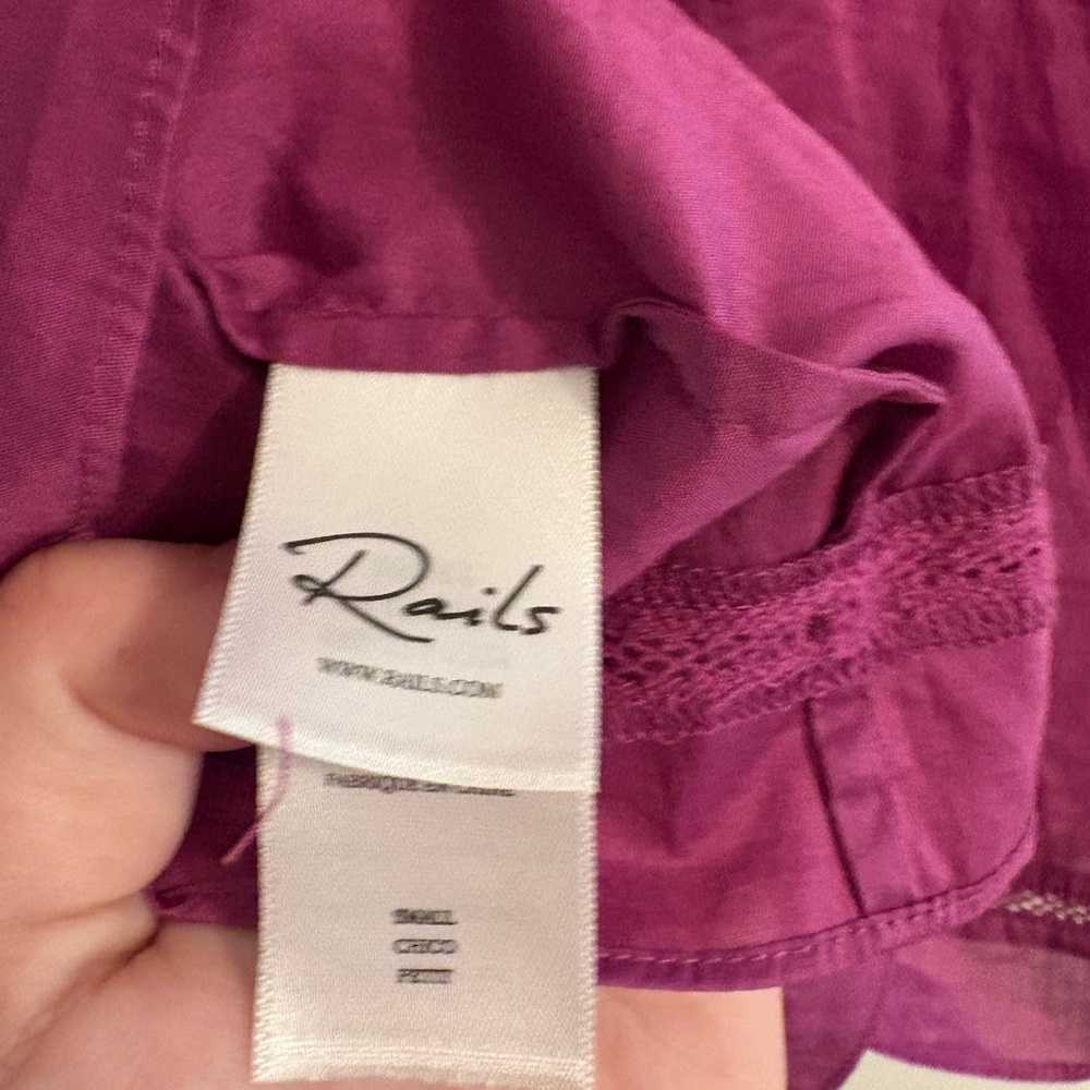 Rails | Filomena Smocked Ruffle Top - Picture 8 of 8